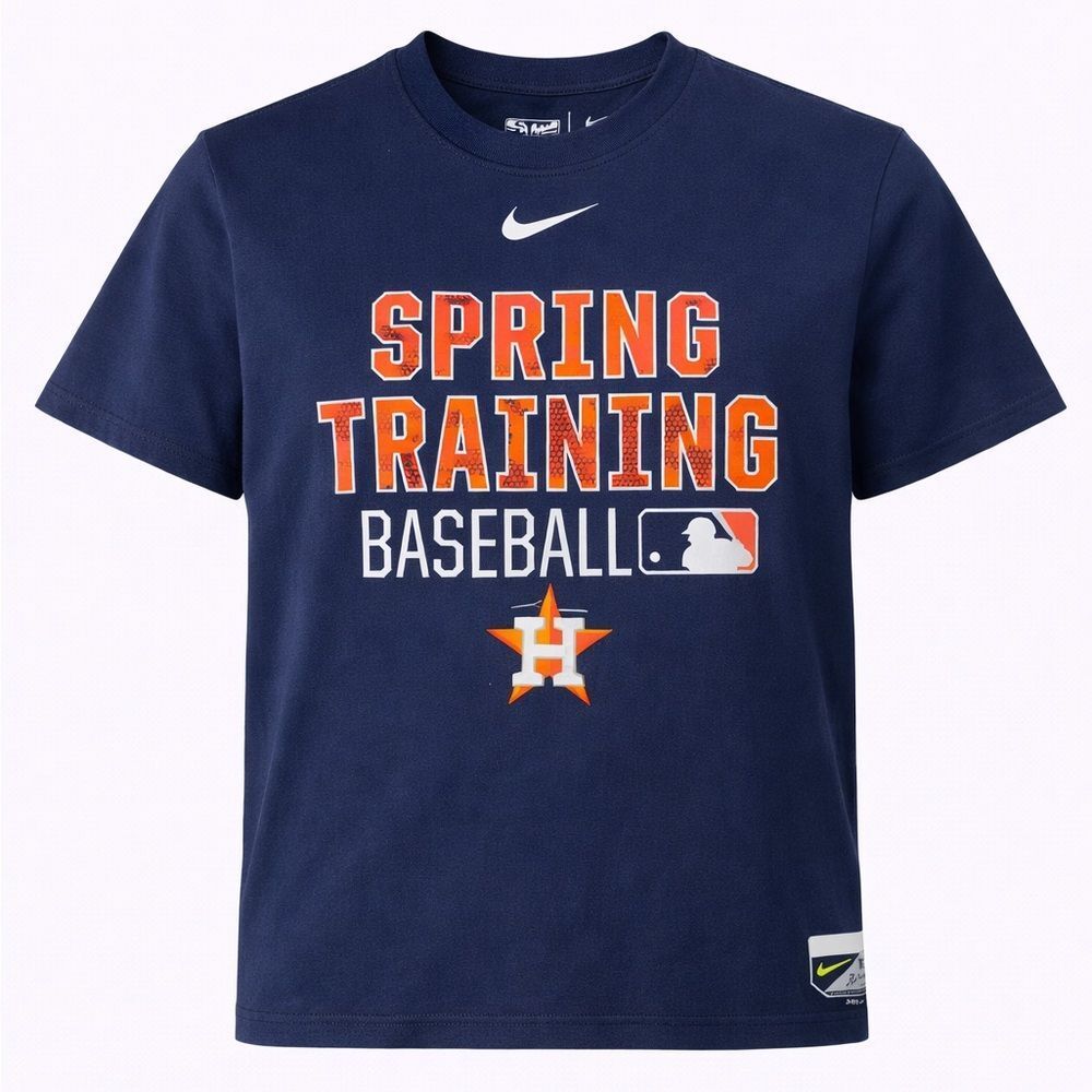 Nike Dri-Fit Houston Astros Spring Training Baseball T-Shirt.